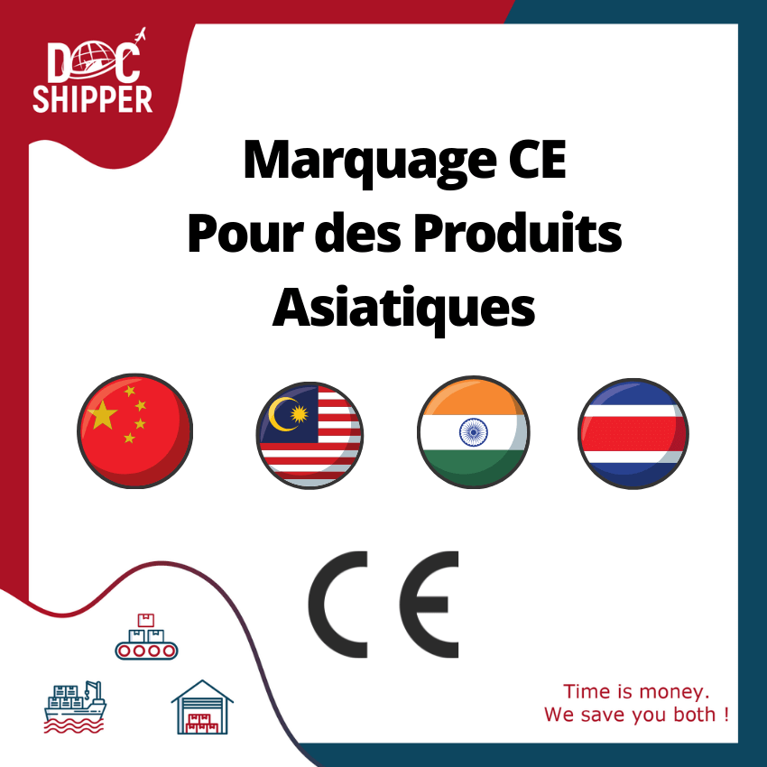 Marquage CE produits asiatiques