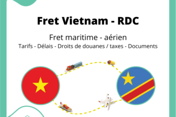 🚚 Fret de marchandise du Vietnam vers la République démocratique du Congo 🇨🇩
